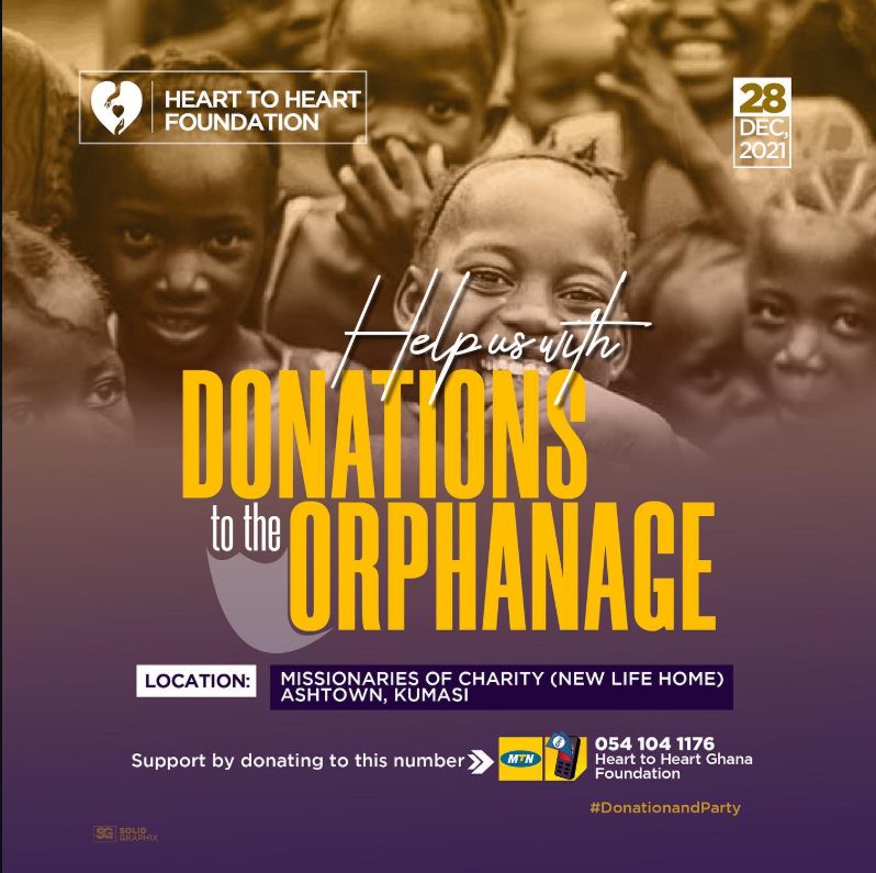 Missionaries of Charity New Life Home donation flyer